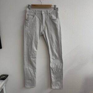 Helmut Lang Light Gray Skinny Jeans